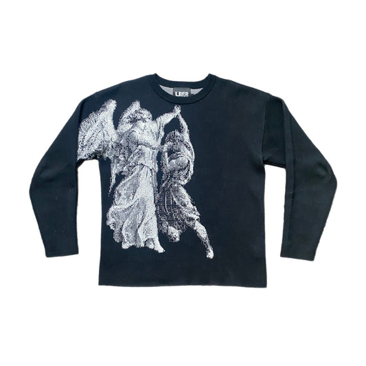 Man vs. Divinity Knitted Sweater